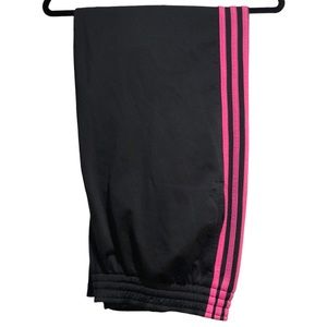 Adidas 3-Stripe Pants Pink L GUC